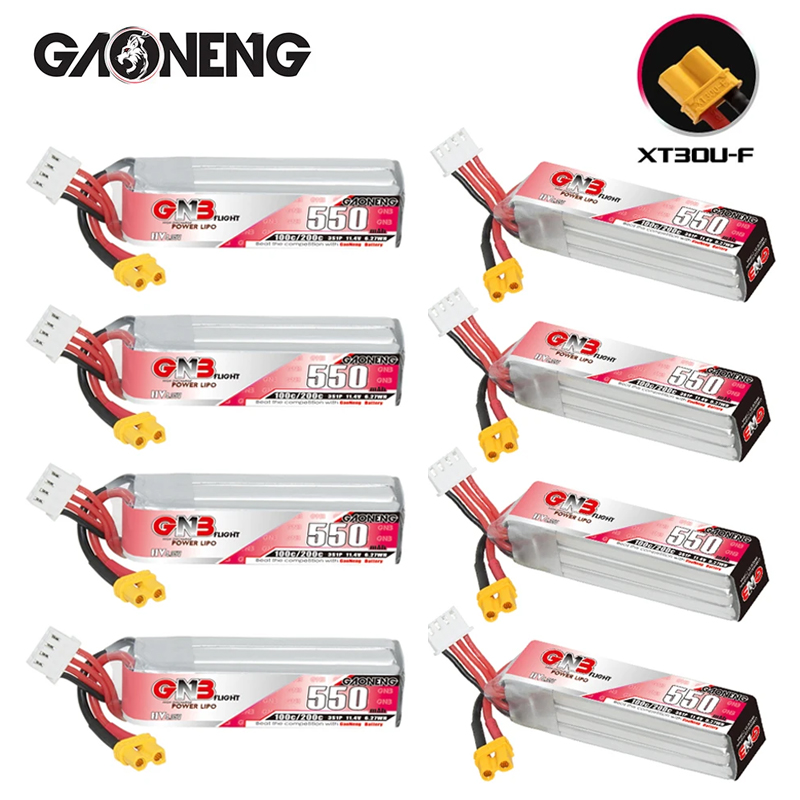 GNB HV 11.4V 550mAh 100C/200C  - Drone Battery Lipo review and price