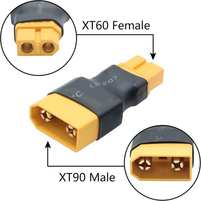 2Pcs/Lot XT90 Male Female to X - Drone Battery Charger review and price